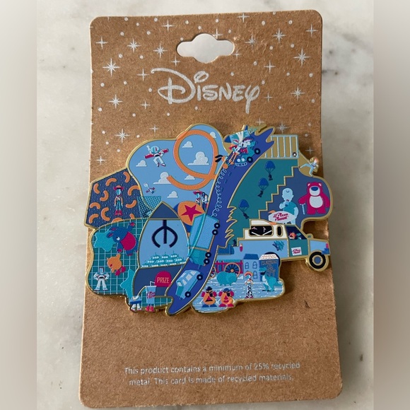 Disney Accessories Nwt Disney Toy Story Multiscene Enamel Pin Poshmark